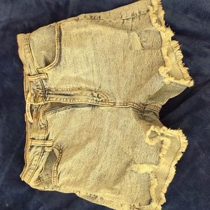 Celebrity Pink cut off high rise shorts